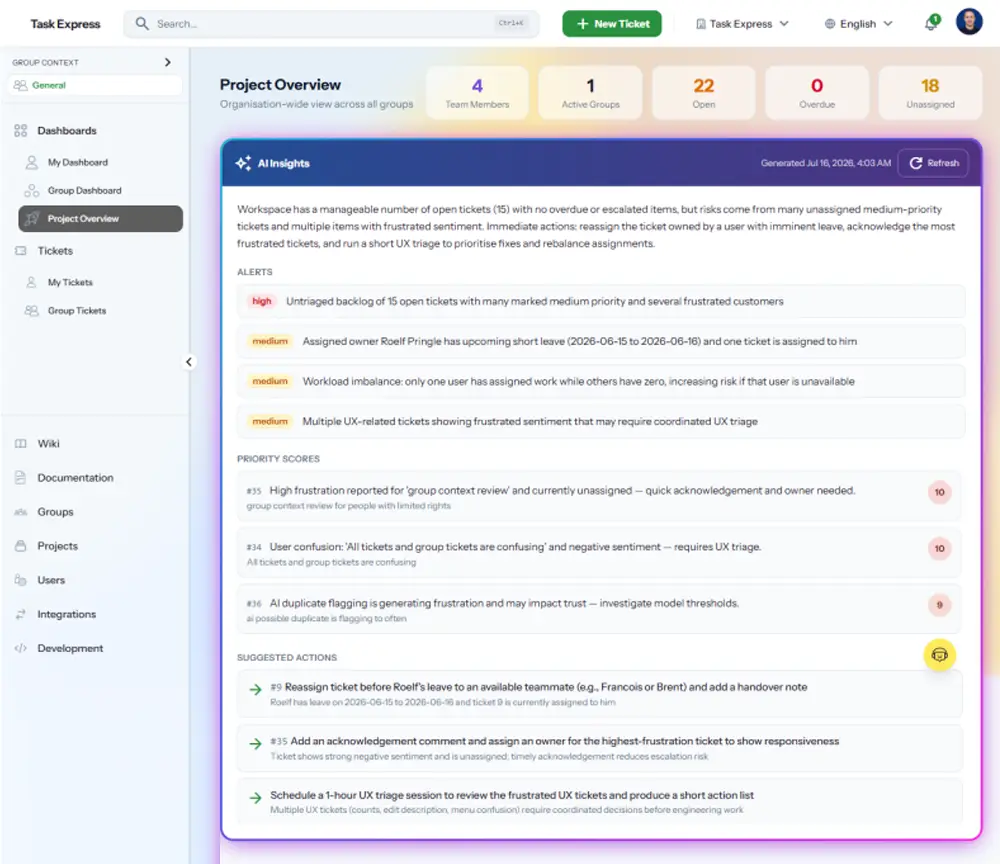 Task Express by KRS Screenshot